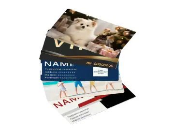 Alu-Metall-Visitenkarten