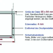 VIP Metall-Visitenkarten Druckvorlage