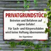 Aluminium Bilder und Schilder