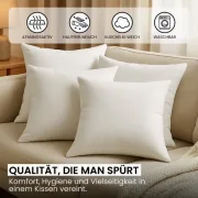 Kissen für Bett und als Dekokissen