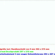 Kissenbezug personalisiert 40 x 40 cm weiß