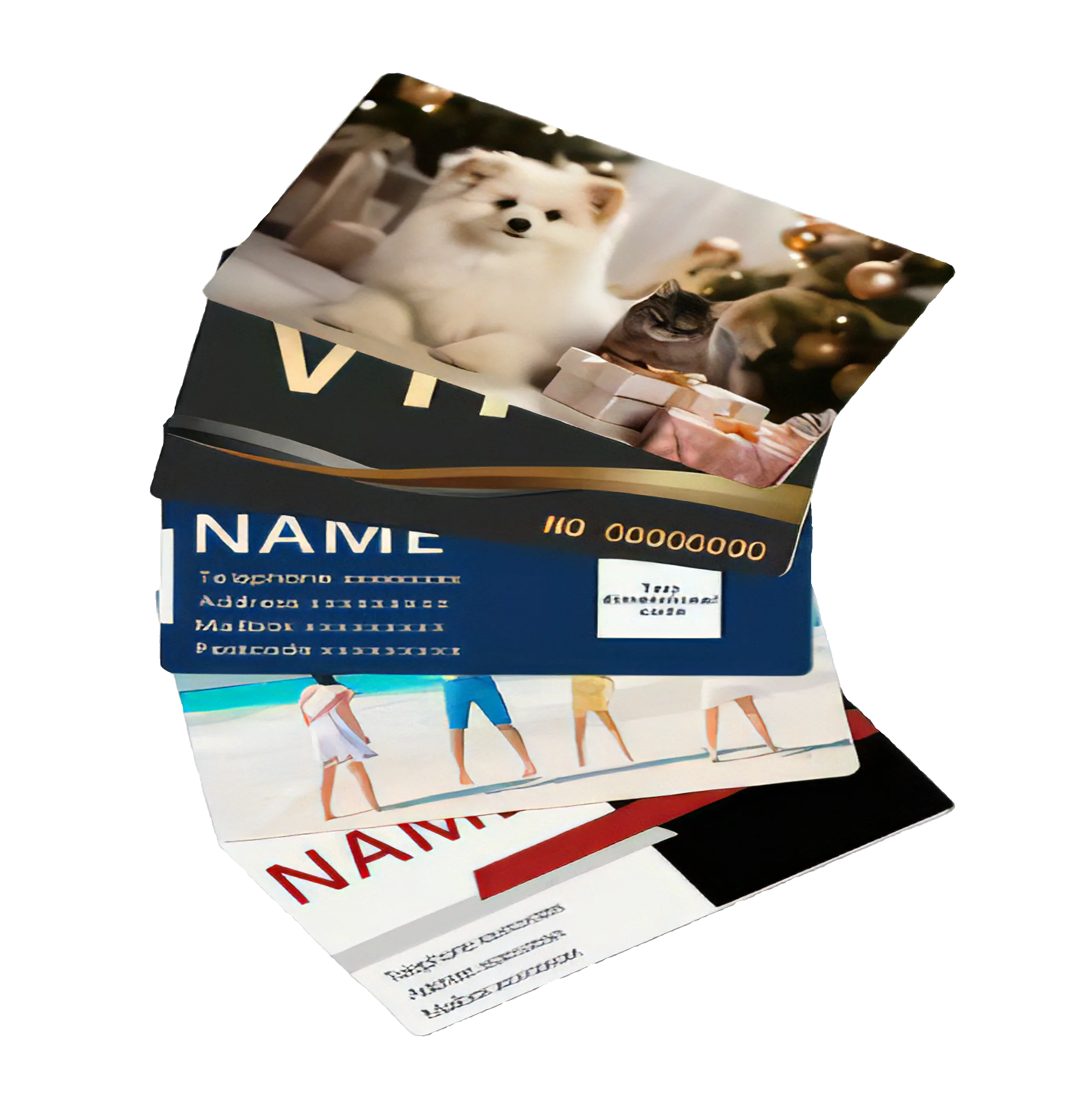 VIP Metall-Visitenkarten