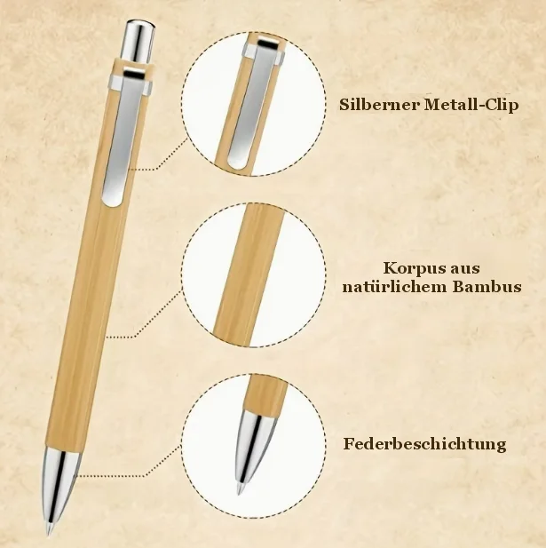 Bambus Kugelschreiber