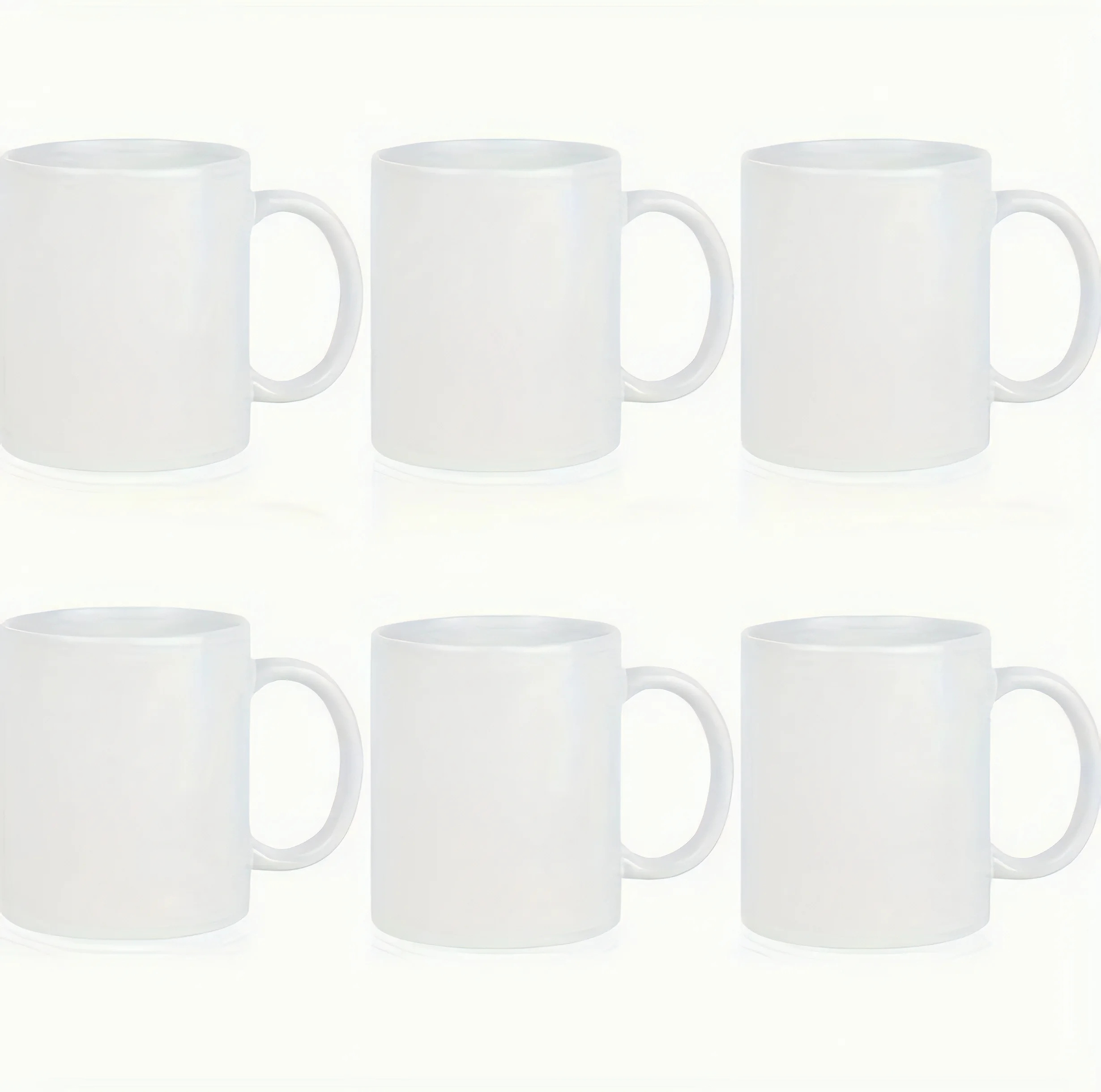 Keramik-Kaffeetasse, weiß