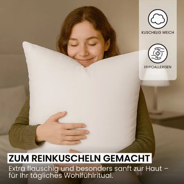 Kissen für Bett und als Dekokissen