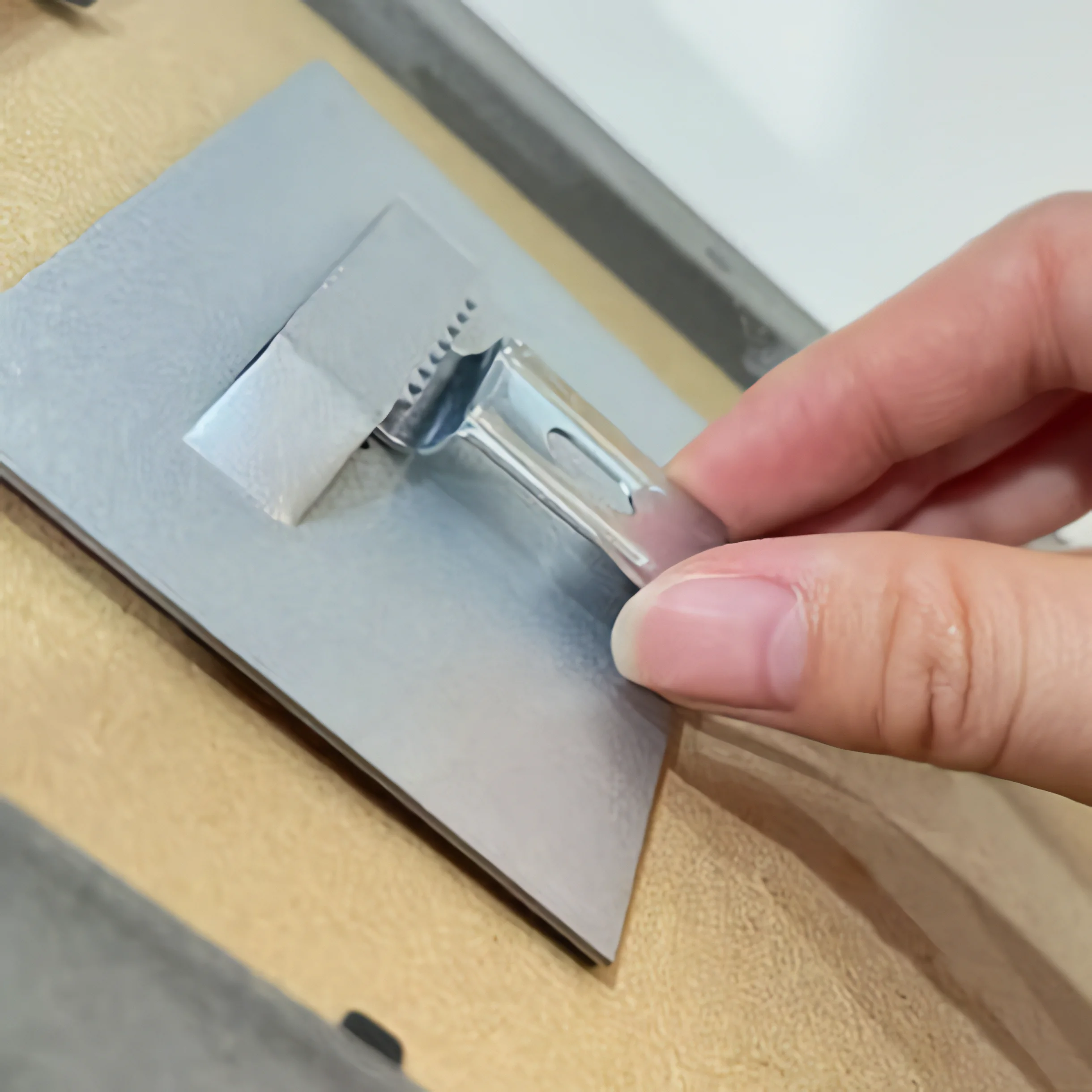 Metall Wandhalterung selbstklebend