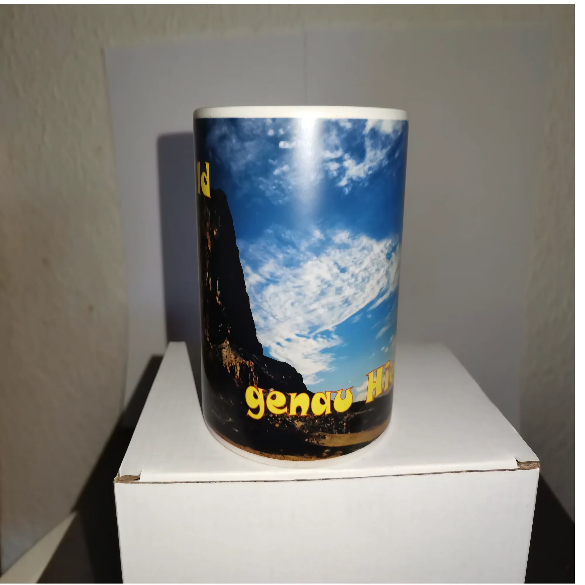 Magie Farbwechselnde Mattierte Keramik-Kaffeetasse Schwarz- 6er Pack