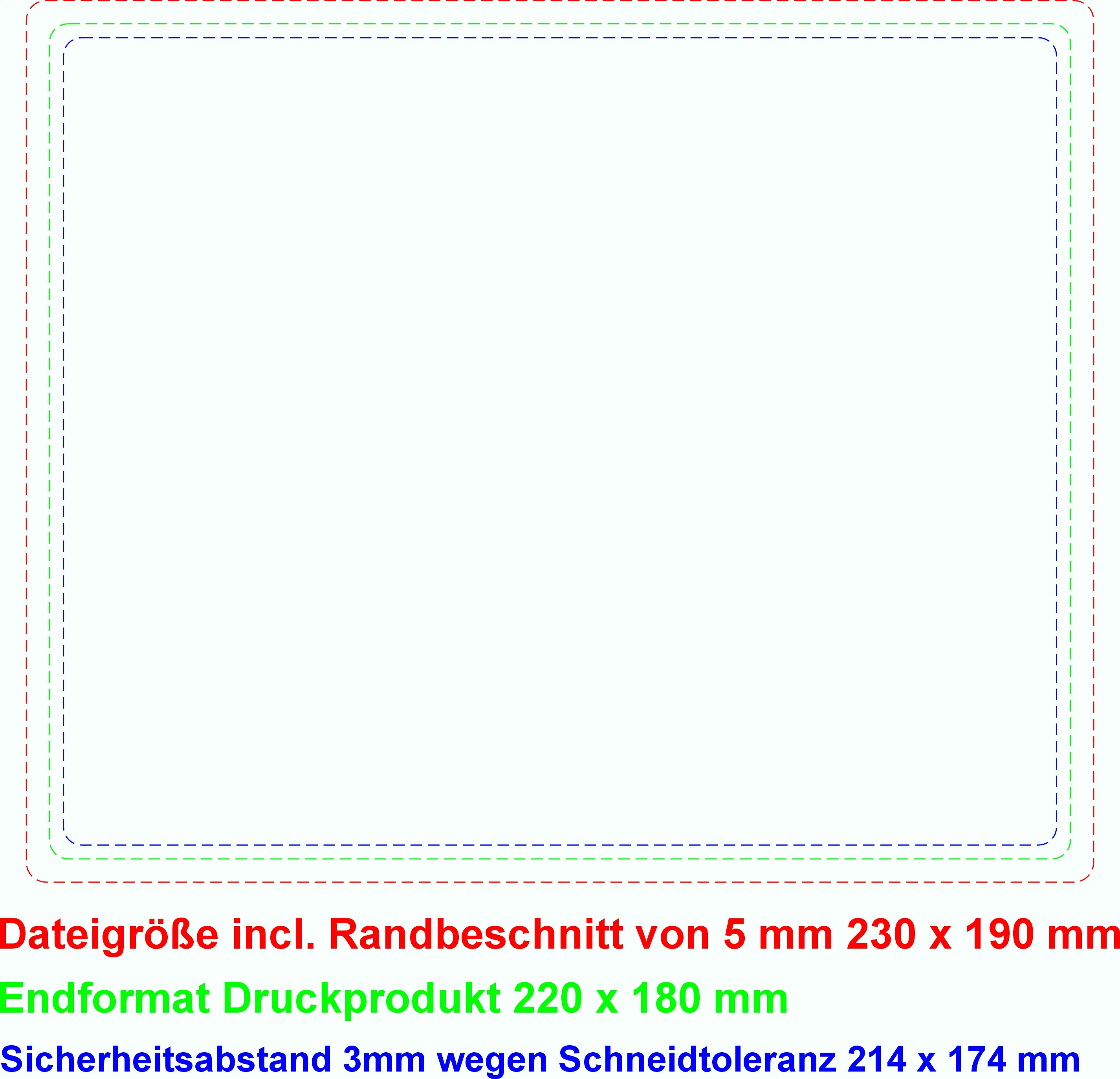 Mousepad mit eigenem Motiv Druckvorlage